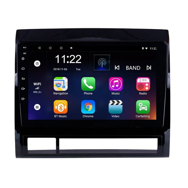 Carro DVD Rádio WiFi GPS Navigation Player para 2005-2013 Toyota Tacoma / Hilux (América Versão) 2din Android 10.0 Audio