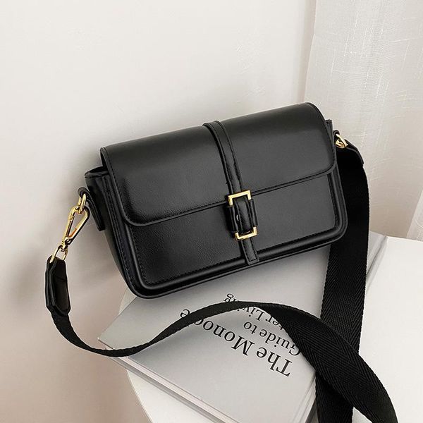 

cross body textured soft leather small bag women's trendy retro sloping net red hundred with square
