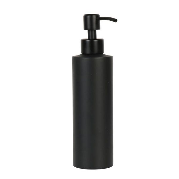 

liquid soap dispenser 1pc creative shampoo bottle cosmetics container travel refillable (black)