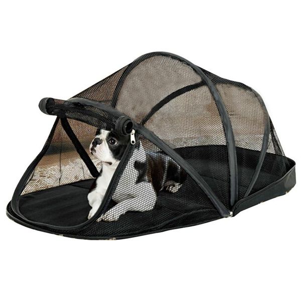 

kennels & pens portable dog house cage for small dogs crate cat net tent cats outside kennel foldable pet puppy anti-mosquito tents
