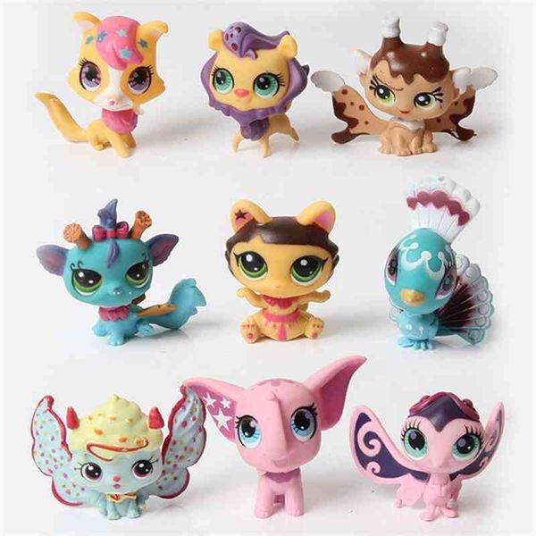 

6515mini hatching magic egg doll animal model toy dinosaur q pet girl