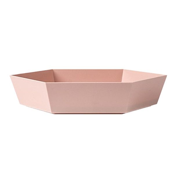 

dishes & plates geometric storage tray fruit plate desktop