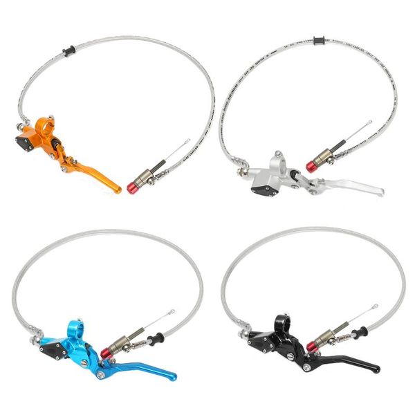 

motorcycle brakes universal 7/8" 22mm hydraulic brake clutch lever master cylinder 900mm for 125-250cc vertical engine