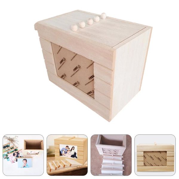 

frames creative baby memorial wooden keepsake case with po frame