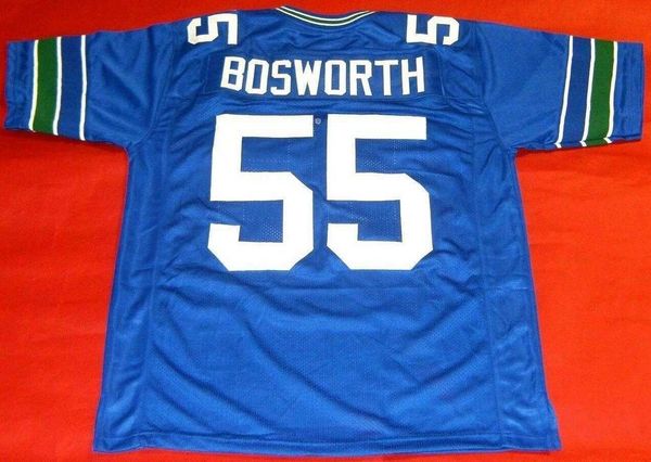 

custom men youth women brian bosworth football jersey size s-6xl or custom any name or number jersey, Black