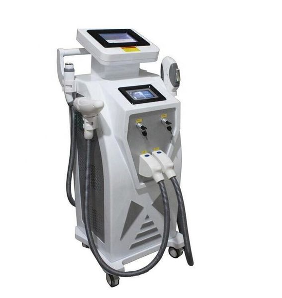 

hair removal 4 in 1 ipl elight permanet hair removal laser ipl opt tattoo/ acne/pigment/wrinkle/vascular removal skin rejuvenation machine, Black