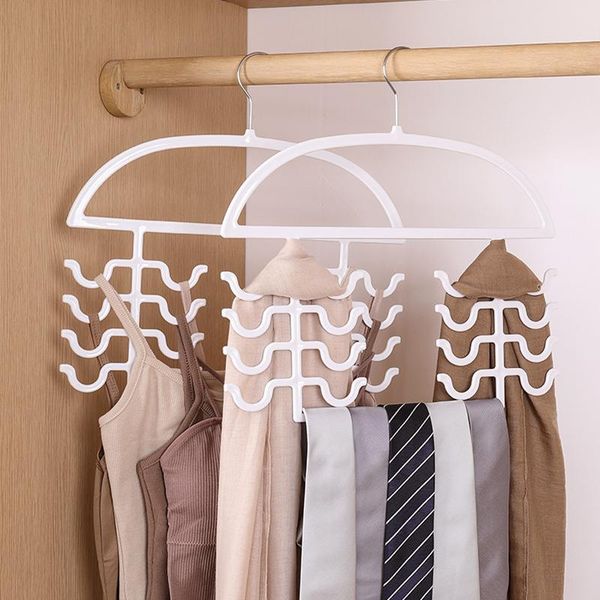 

hangers & racks multifunctional clothes storage rack closet organizer for hooks shelf household tie