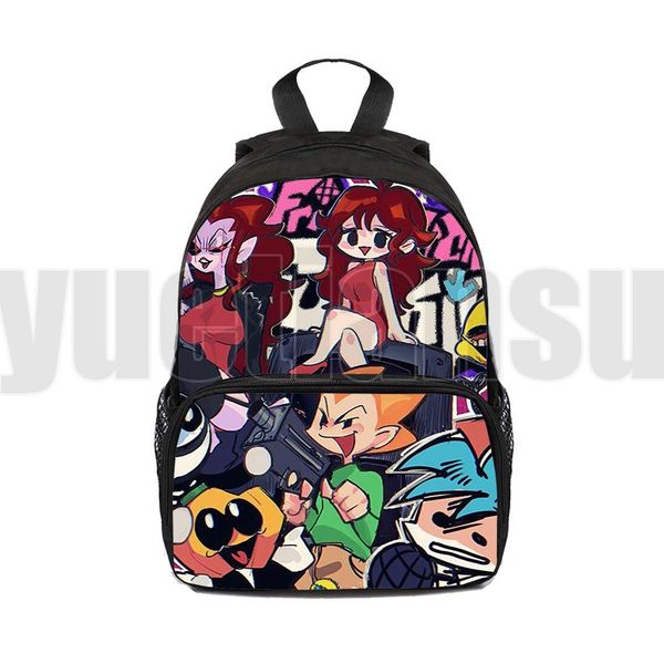 

backpack 3d print cartoon game friday night funkin boys girls cosplay schoolbags kids funny bag adults travel bags