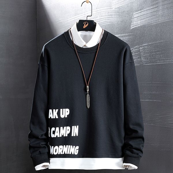 

black white jerseys spring fashion men's big size hip hoodies jersey maker