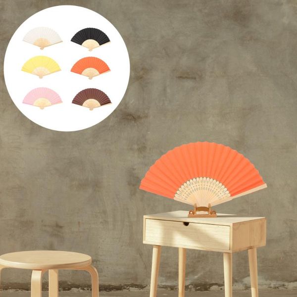 

other home decor 6pcs simple paper fans convenient creative fantastic decors