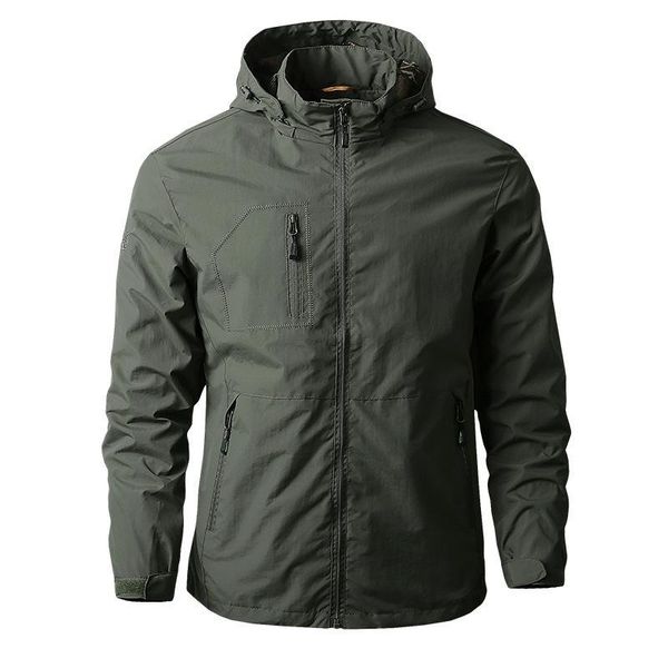 

men's dress shirts thin casual jacket mountaineering assault suit quick drying windbreaker outdoor sports, White;black