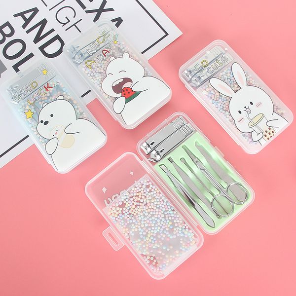 

nail lovely clippers set 7-piece metal home portable gift manicure tools