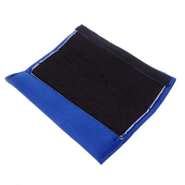 

2pcs comfortable car safety seat belt shoulder pads cover cushion harness pad 69hd elbow & knee, Black;gray