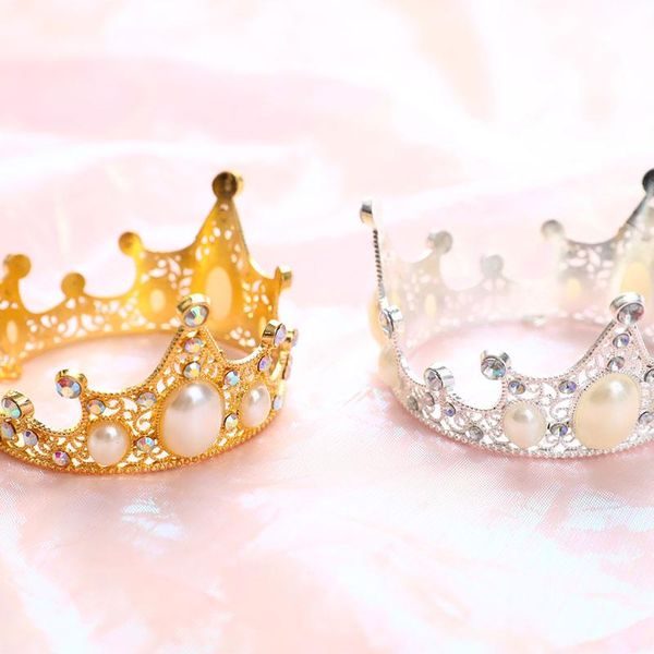 

other festive & party supplies birthday pearl crown cake er for decor wedding