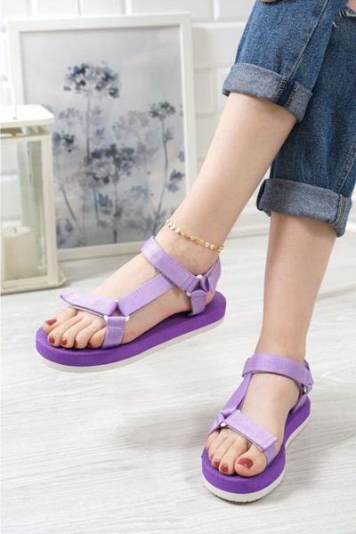 

sandals amber linen detailed colorful eva outsole, Black