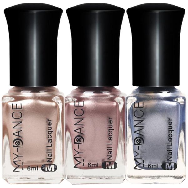 

health and environmental protection highlights mirror titanium nail polish long-lasting flow gold metal