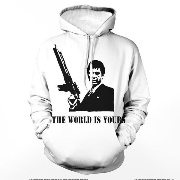 

men's hoodies & sweatshirts casual long sleeve coat racing overalls advertising shirt customized 3d digital print hoodie men hooded, Black