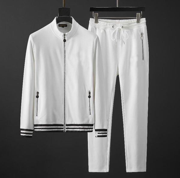 

men's tracksuits winter tracksuit men sweat suits autumn mens jogger jacket + pants sets sporting suit hip hop 5ysv, Gray