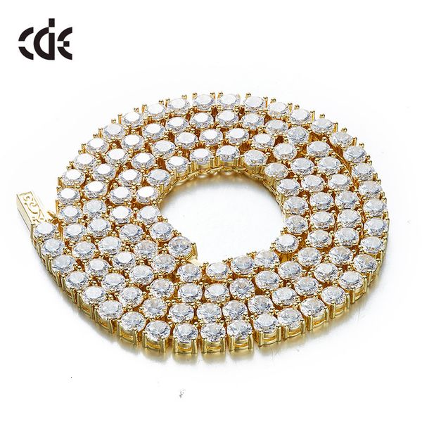

necklace chinese rap hip hop gold chain black 18k, Silver