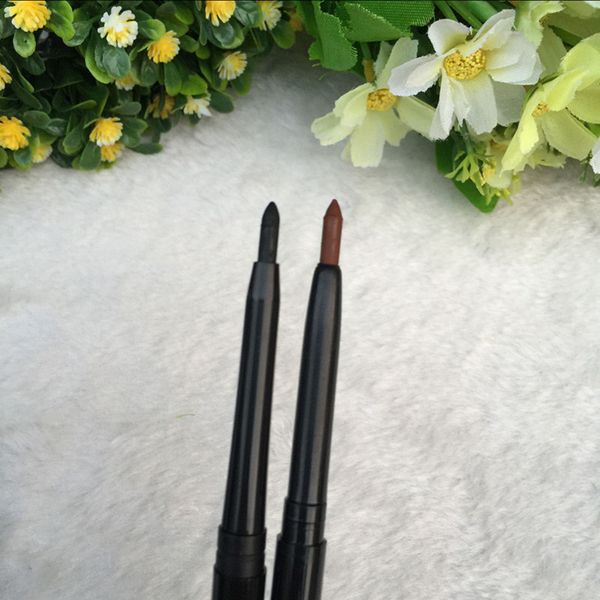

epacket eyeliner automatic rotating eyebrow pencil eyeliners retractable black and brown color waterproof eye make up pencils