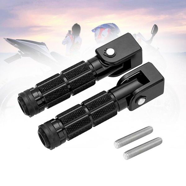 

pedals motorcycle electric bike folding foot pegs rear set footrest universal
