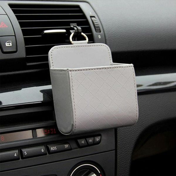

car organizer storage box phone pocket debris bag holder pouch and durable