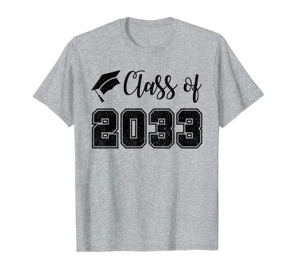 

class of 2033 grow with me shirt 1st day of school gift girl, White;black