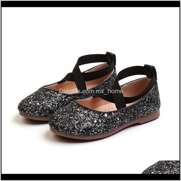

sneakers baby, & maternity drop delivery 2021 jgvikoto princess glitter leather girls soft comfortable shiny sequined kids shoes sweet weddi, Black;red