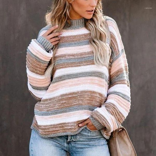 

color block stripe sweaters women's casual long sleeve knit lightweight pull de noel femme party slim elegant, White;black