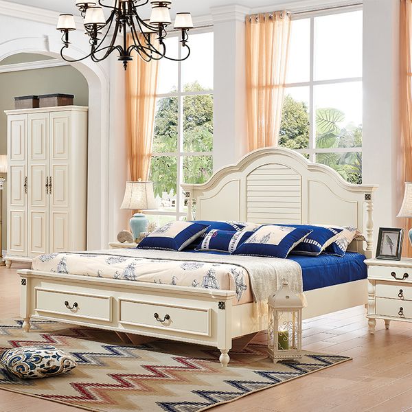 

bedroom furniture set luxury king size wood beds modern simple european solid bedding sets queen bed
