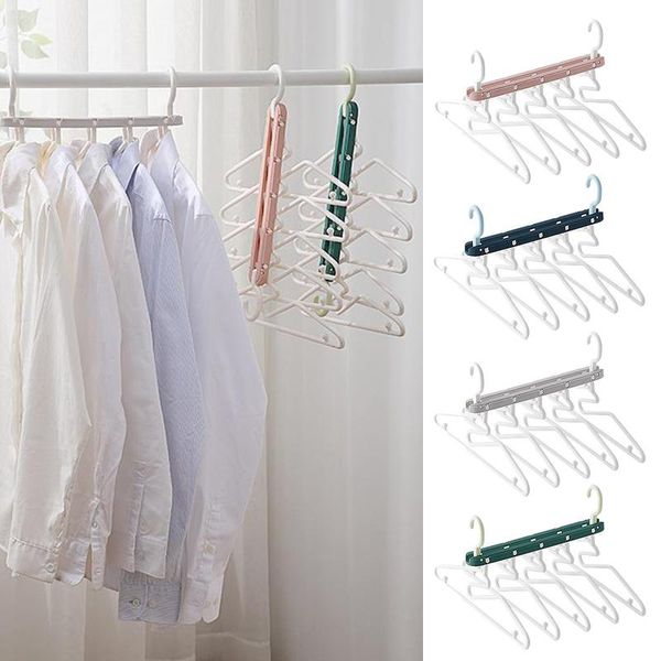 

multifunctional clothes coat hanger storage wardrobe rack hangers & racks