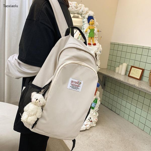 

backpack girl large-capacity backpacks for women harajuku schoolbag teens korean high school college student campus japanese