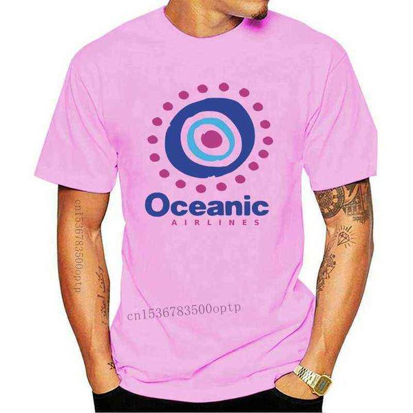 Novità 2021 OCEANIC AIRLINES LOST SERIE TV SHOW T-SHIRT BIANCA 2 LATI Taglia S - 3XL(2) G1217