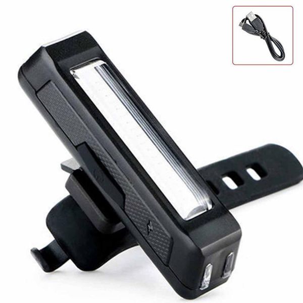 

bike lights bicycle tail light usb rechargeable flashing warning mountain front