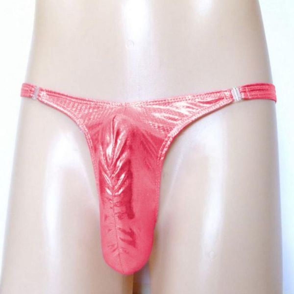 Külot Erkekler Mini G-string Penis Kılıf Kılıfı Thongs Külot Iç Çamaşırı Eşcinsel T-Back Knickers