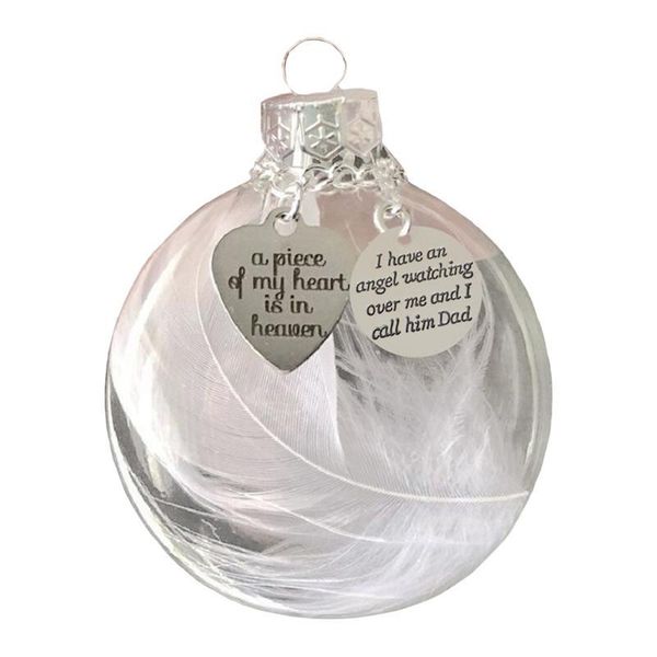 

christmas decorations 1pc memorial decorative ball pendant souvenir ornament tree
