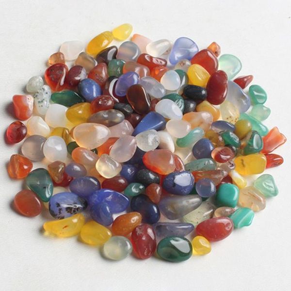 

garden decorations 1 pack of 1000g natural stone pebble aquarium ornament colorful gravel decoration fish tank flowerpot accessories for hom