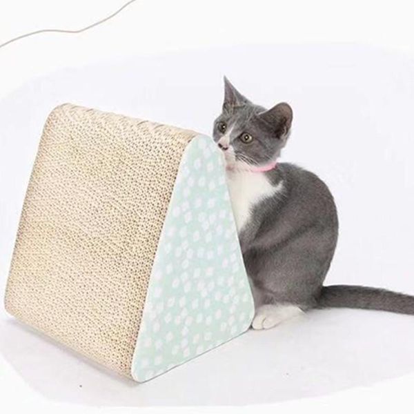 

cat toys pet products corrugated grabbing board grinding melon seeds