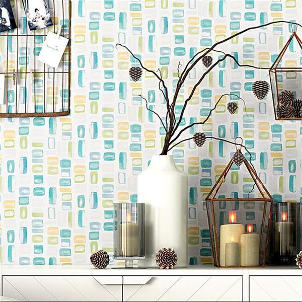 

wallpapers wellyu literary modern minimalist candy color bedroom living room children nordic style ins wallpaper papel de parede