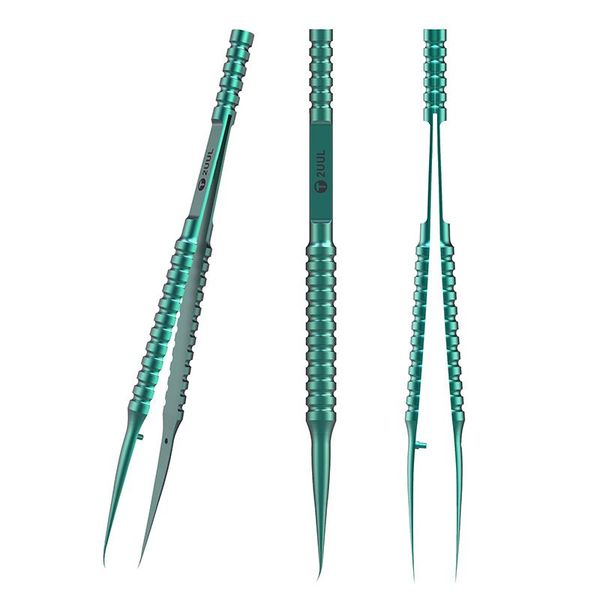 

cell phone repairing tools 2uul latest titanium alloy ultra-precision fingerprint tweezers for microscope bga motherboard chip ic repair