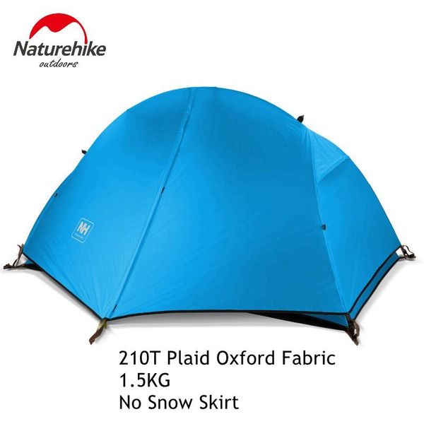 

naturehike 1-2 person double layer ultralight tent outdoor picnic 3 seasons waterproof camping 20d silicon nh18a180-d tents and shelters