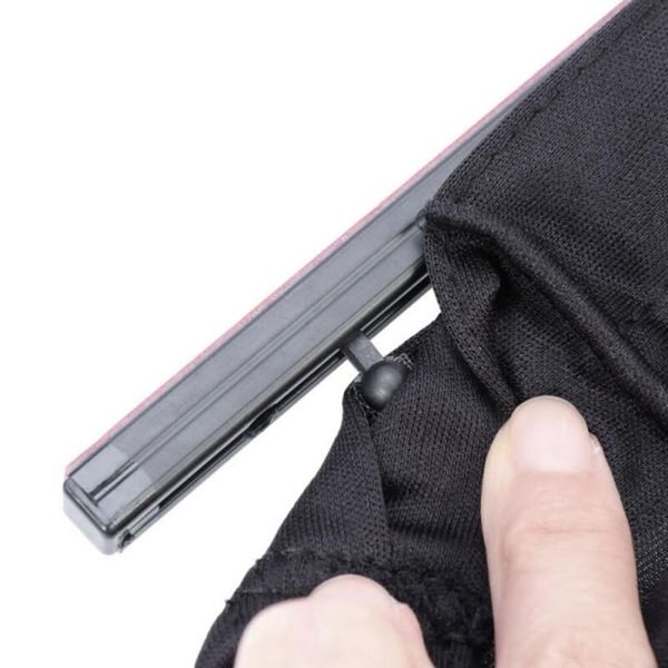 

side sun shade curtains universal visor 2pcs window black cover car sunshade