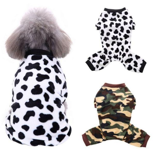 

dog apparel 2021 faroot pet cat pajamas warm clothes costumes winter jumpsuit outfit