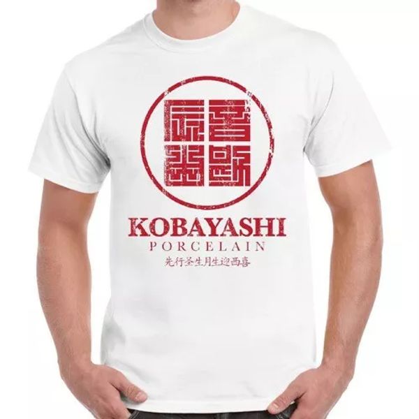 

kobayashi porcelain the usual suspects movie retro t shirt 2008, White;black