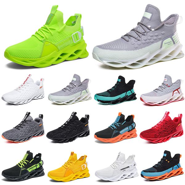 

wholesale men running shoes breathable trainer wolf grey tours yellow blacks khakis green light brown bronze mens outdoor sport sneaker walk