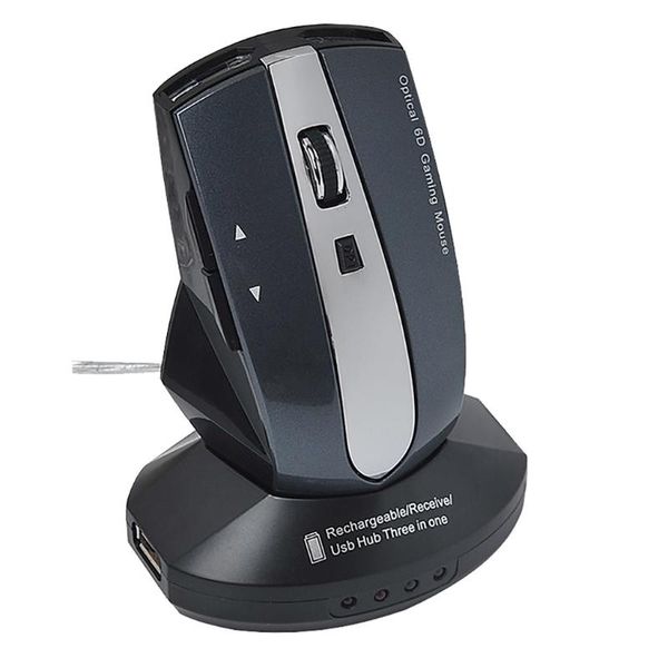 

mouse raton wireless rechargeable with base usb for pc lapgamer computer mice inalambrico ordenador sem fio 19my