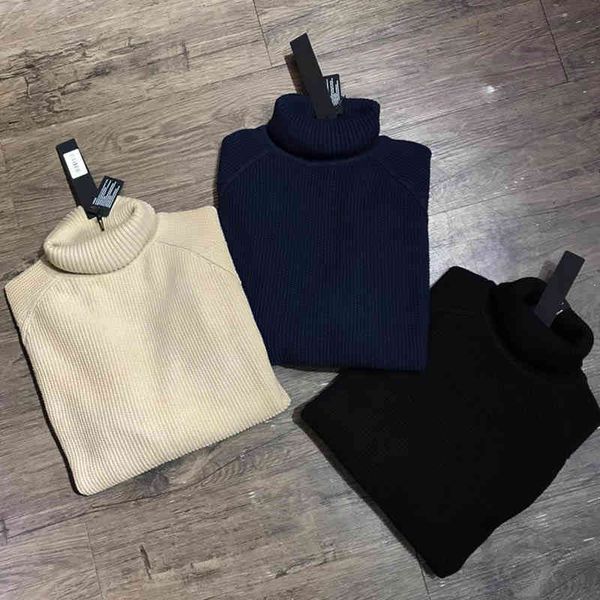 

neck men turtle sweater man long sleeve clothes boy fashion hoodies autumn winter outdoor style ins casual simple unisex, White;black