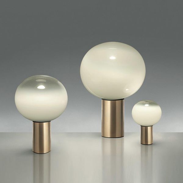 

table lamps modern nordic led glass deco chambre lamp bedside