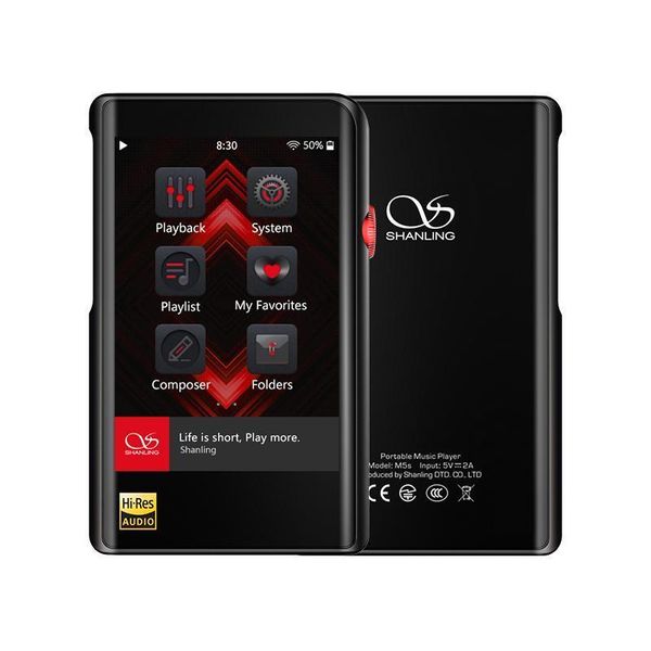 

ak4490en dsd256 32bit /384khz dual bluetooth aptx ldac portable music player hi-res audio balanced port mp3 & mp4 players