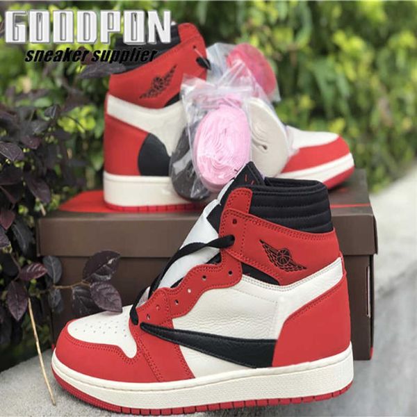 

2021 release high og ts x jumpman 1 basketball shoe mens womens union red white luxurys designers fashion outdoor sneakers cd4487-100a17